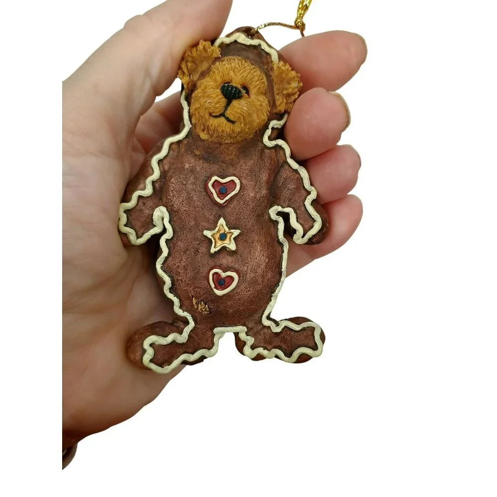 Boyds Bears & Friends Christmas‎ Ornament Hansel Gingerbread Teddy Bear #25730